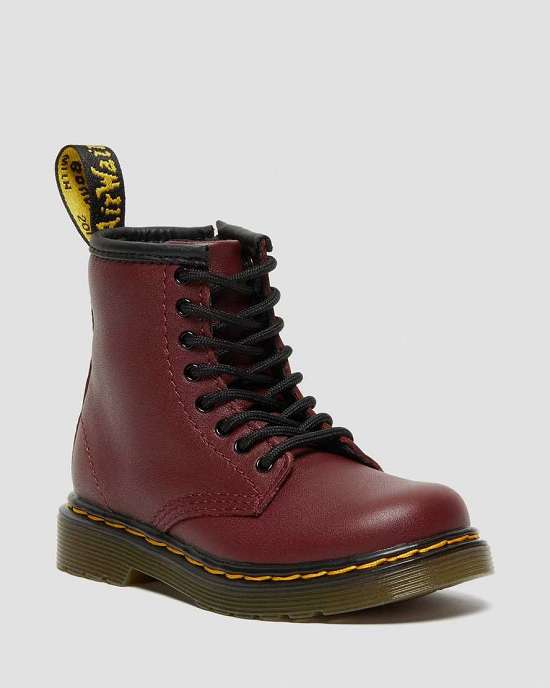 Botines Dr. Martens 1460 Niño Vino MX-82507